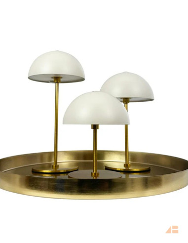 ALONG BORDLAMPE SÆT MED BAKKE