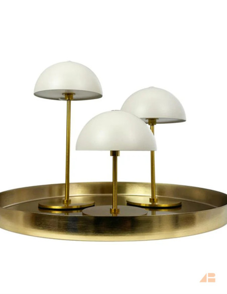 ALONG BORDLAMPE SÆT MED BAKKE