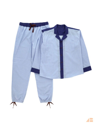STORIES PYJAMAS SKY BLUE S/M