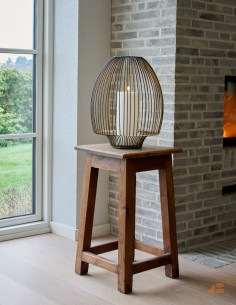 STRINGLE LANTERNE INKL LYS