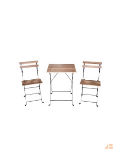 NOOKA ACACIA CAFE SET FSC 2
