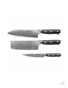 DAMASCUS KNIVSÆT 3 DELE 2