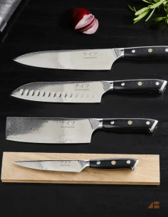 DAMASCUS KNIVSÆT 4 DELE