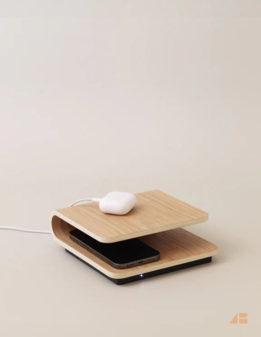 RO TRÅDLØS OPLADER OAK