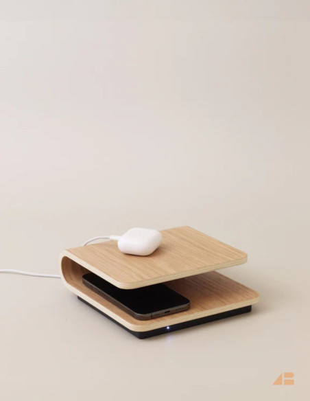 RO TRÅDLØS OPLADER OAK