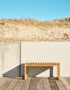 LANGELINIE I TEAK 90 CM