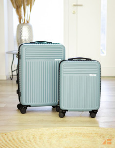 COPENHAGEN SUITCASE DUST BLUE 2 DELE