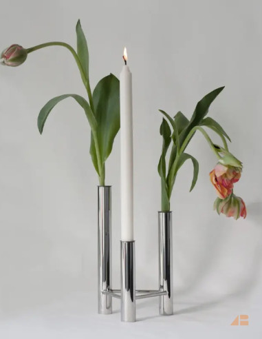VISTA LYSESTAGE & VASE
