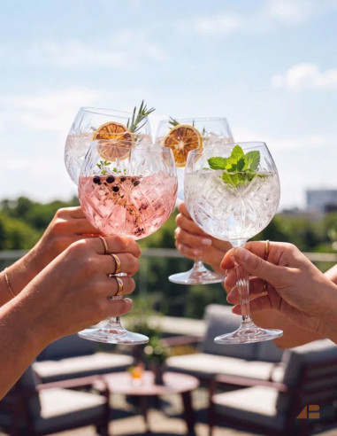 Lyngby Glas Gin 4 stk.