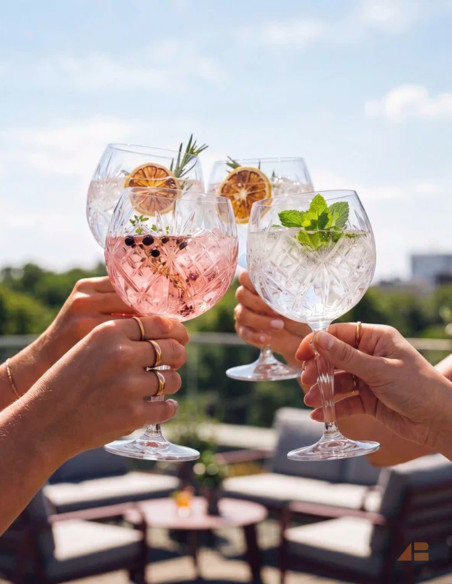 Lyngby Glas Gin 4 stk.